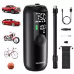 Woowind LP1 Akku Kompressor – Elektrische Pumpe für Fahrrad, Auto und Motorrad