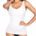 YARRCO Damen Shape Unterhemd Formende Tops Nahtlos Hemdchen