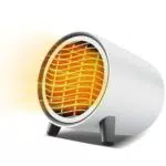 Yarvoney Heizlüfter 500W - Mini Keramik Heizgerät für Büro und Schlafzimmer