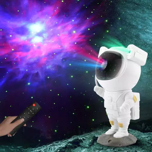 YIKANWEN Astronauten Projektor mit Sternenhimmel und Galaxie Projektion