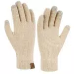 ZASFOU Damen Winterhandschuhe Touchscreen - Warme Strickhandschuhe für kaltes Wetter