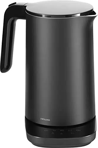 ZWILLING ENFINIGY Wasserkocher Pro mit Temperatureinstellung und Warmhaltefunktion