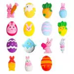 15 Stück Oster Mochi Squishies Spielzeug Mini Squishy Toy