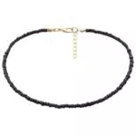 2 StüCk Boho Perlen Choker Halskette Einfache Einzelschicht Kette FüR Damen