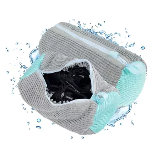2 Stück Schuhe Waschbeutel, Wäschesack Schuhe für Waschmaschine