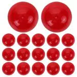 25 Stück 4 cm Lotteriekugeln aus Kunststoff, hohle Bingo-Kugeln