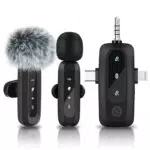 aceyoon Lavalier Mikrofon Wireless für iPhone/Android/Kamera/Laptop