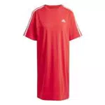 adidas Damen Essentials 3-Stripes Single Jersey Boyfriend Tee Dress