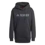 adidas Damen Terrex Multi Large Logo Hoodie, Black