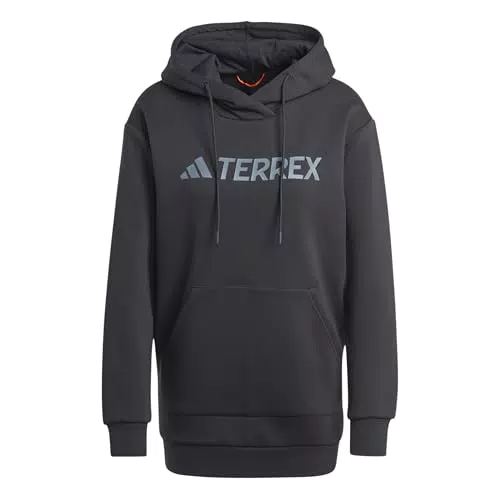 adidas Damen Terrex Multi Large Logo Hoodie, Black