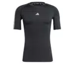 adidas Herren Techfit Compression Training 3-Stripes T-Shirt