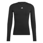 adidas Herren Tf Ls Tee M T-Shirt, Schwarz