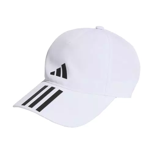adidas Unisex 3-Stripes AEROREADY Running Training Baseball Cap