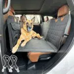 AHSBND Autoschondecke Für Hunde Rücksitz, Hund Auto Rückbank Rücksitz Mit Seitenschutz