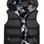 AIEOE Jungen Mädchen Warm Steppweste Winter Outdoor Freizeit Westen Steppweste Ärmellos Jacke Outwear