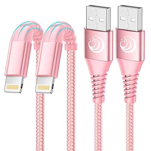 Aioneus iPhone Ladekabel, Lightning Kabel MFi Zertifiziert iPhone Kabel Nylon Fast USB Ladekabel für iPhone 14/14 Pro Max/13/13 Pro/12/12 mini/11/XS/XS Max/XR/X/8/8 Plus/7/7/6s/6/5s/SE