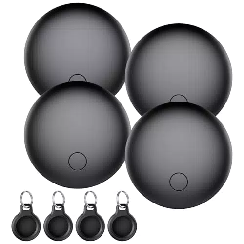 Air Tag Schlüsselfinder 4er Pack, Smart Tag Kompatibel mit Apple Wo ist APP