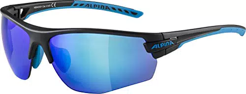 ALPINA TRI-SCRAY 2.0 HR - Anpassbare, bruchsichere Sport- und Fahrradbrille mit UV-Schutz