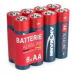 ANSMANN Red Alkaline Batterie Mignon AA LR6 Longlife Alkalibatterie
