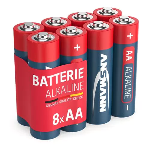 ANSMANN Red Alkaline Batterie Mignon AA LR6 Longlife Alkalibatterie