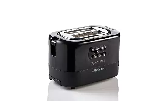 Ariete 159 Toastime Toaster 2 Scheiben mit Zange mit Auftau- und Aufwärmfunktion