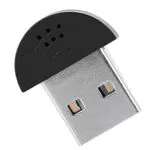 Audio Mikrofon PC USB Mikrofon, 360 ° Omnidirektional für YouTube für Skype Chats
