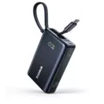 Baseus Picogo Powerbank, Power Bank 10000mAh 45W mit integriertem USB-C Kabel