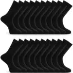 Basic Treasure 20 Paar Socken Jungen, Damen und Herren 35-38