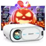 Beamer 4K 850ANSI 1080P Full HD WiFi6 Bluetooth5.2 Projektor