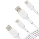 Belkin BoostCharge USB-C-Ladekabel, USB-C-/USB-A-Kabel