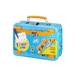 BIC Kids Stifte Set in Malkoffer: 12 Buntstifte, 8 Filzstifte