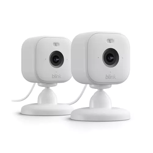 Blink Mini 2 – Smarte Plug-in-Sicherheitskamera mit HD-Nachtsicht und Gegensprechfunktion
