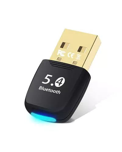 Bluetooth Adapter PC - 5.4 Bluetooth Dongle, Bluetooth Dongle USB
