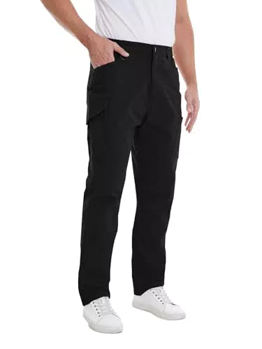 BondiTrekk Cargo Hose Herren mit 9 Taschen - Hochgeschnittene Wasserabweisende Outdoor Hose für Wandern