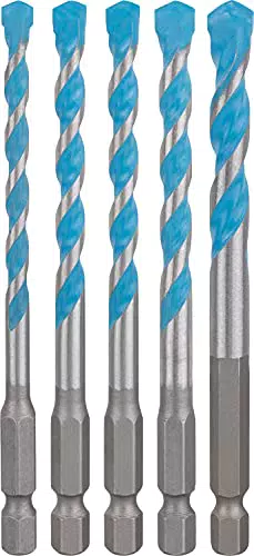 Bosch 5x EXPERT HEX-9 Multi Construction Bohrer-Set
