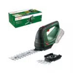 Bosch Akku-Grasschere/Heckenschere AdvancedShear 18V-10 - Akku nicht enthalten, schneidet bis zu 85 m² pro Ladung, mit Strauch- und Grasscherenmesser.
