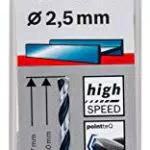Bosch Professional 10 Stück HSS Spiralbohrer PointTeQ