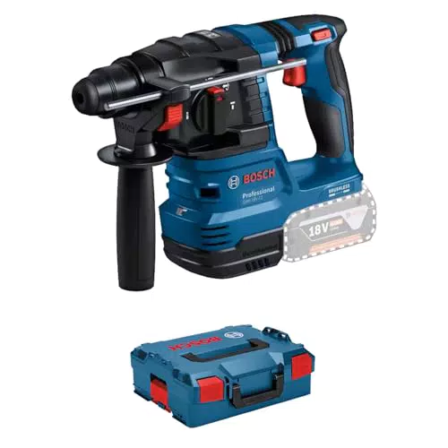 Bosch Professional Akku Bohrhammer GBH 18V-22 mit SDS plus und Schnellladegerät