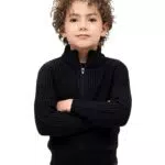Brandit Kids Marine Troyer Pullover Black Gr. 146/152