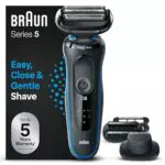 Braun Series 5 Elektrorasierer mit EasyClick Trimmer und EasyClean Technologie