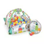 Bright Starts, Erlebnisdecke & Bällebad mit 40 Bällen 5in1 Your Way Ball Play - Totally Tropical