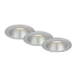 BRILONER Leuchten - 3er Set Bad Einbauleuchten LED, Einbaulampen