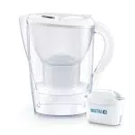 BRITA Wasserfilter Marella weiß inkl. 1 MAXTRA+ Filterkartusche - Filter reduziert Kalk