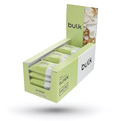 Bulk Veganer Protein Blondie, 60 g, Box mit 12 Blondies