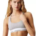 Calvin Klein Damen BH Bralette Unlined Sport, Grau,