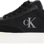 Calvin Klein Damen Cupsole Sneaker Classic Low Mix aus Canvas