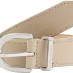 Calvin Klein Damen Gürtel Ck Must Metal Loop 2.5 cm Ledergürtel