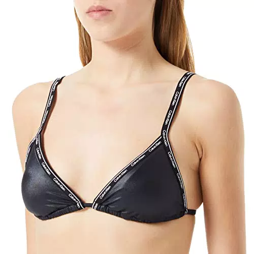 Calvin Klein Triangle-Rp Triangel-BHs Damen, Schwarz