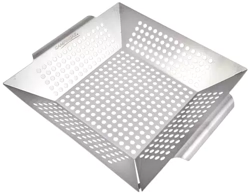 Campingaz 2000014573 Gemüsekorb Premium aus Edelstahl Antihaftbeschichtet