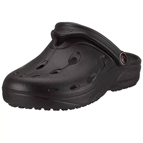 chung shi Unisex Dux Clogs, Schwarz,